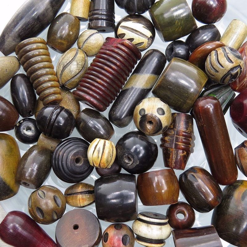 Natural Buffalo Horn Beads