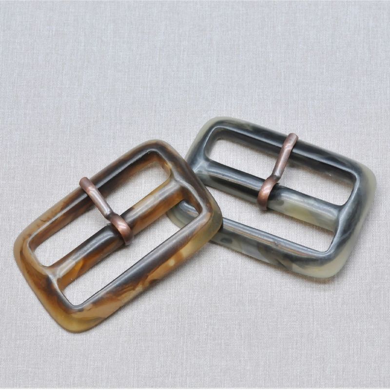 Natural Buffalo Horn Belt Buckles