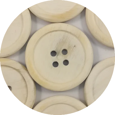 Finished Bone Button 526