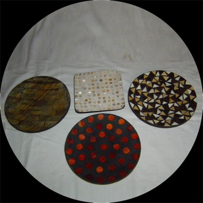 Buffalo Horn Coasters 552