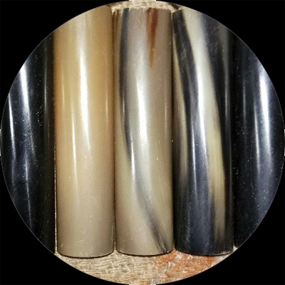  Natural Buffalo Horn Cylinder 30