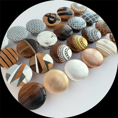  Natural Buffalo Horn Knobs 52