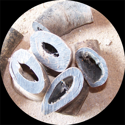  Natural Buffalo Horn Tubes