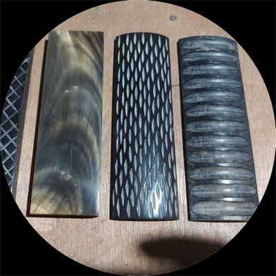Natural Buffalo Horn Semi Finished knives Handles 50