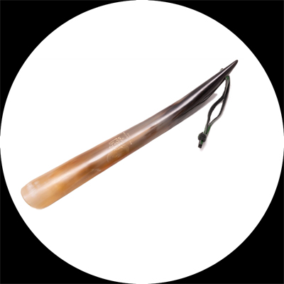  Natural Buffalo Shoe Horn 10