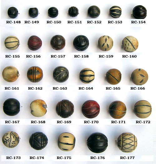  Natural Buffalo Horn Beads