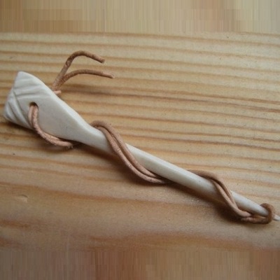  Natural Buffalo Bone Pins 30