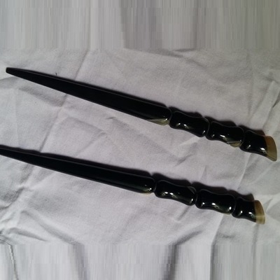  Natural Buffalo Horn Pins 10