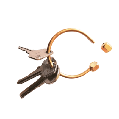  Brass Key Rings