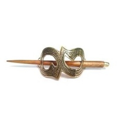Brass Hair barrettes