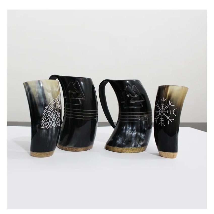 Natural Buffalo Horn Glasses 930