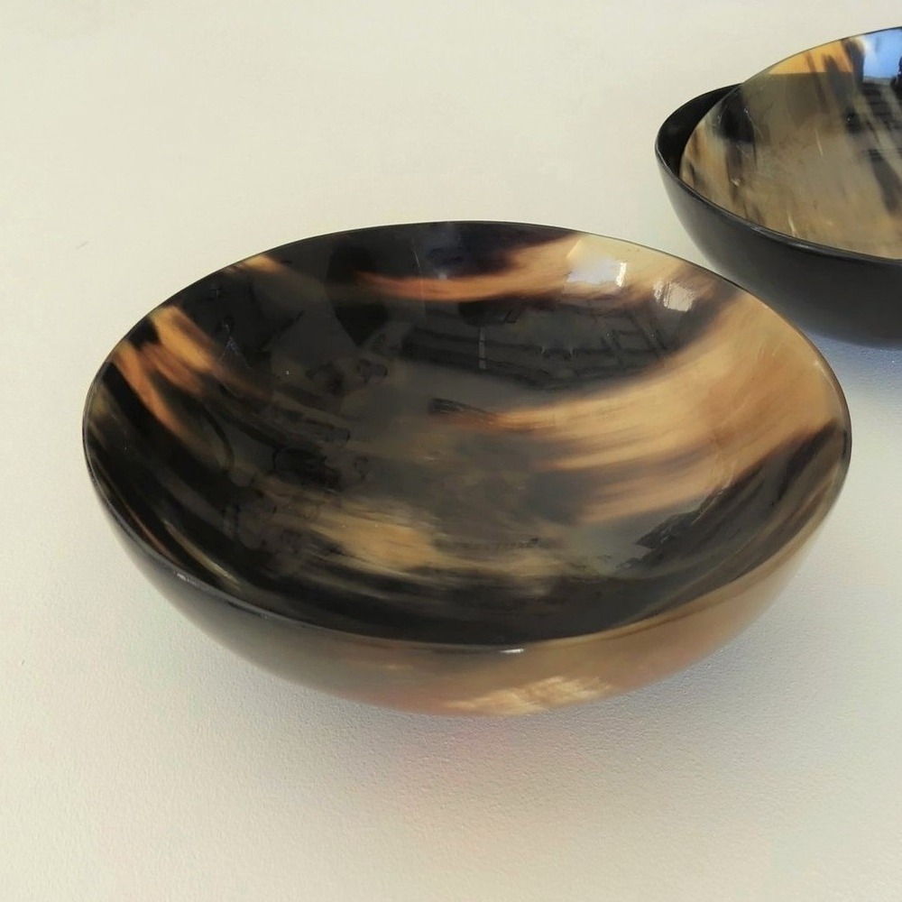  Natural Buffalo Horn Bowl 65