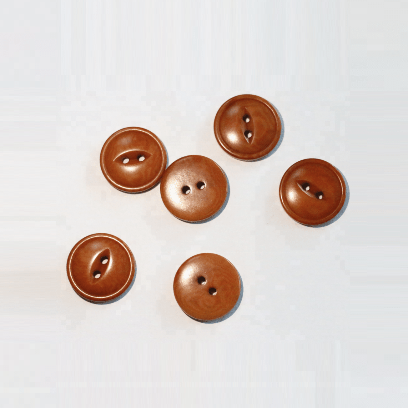 Buffalo Horn Finished Buttons 100