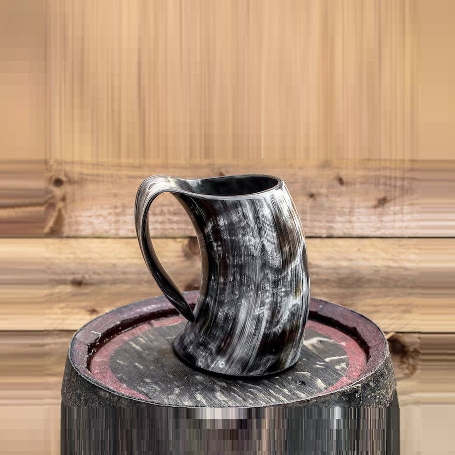  Natural Buffalo Horn Mugs 111