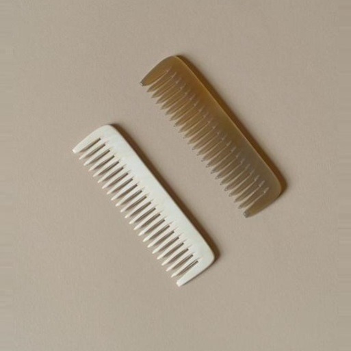 Natural Buffalo Horn Combs 35