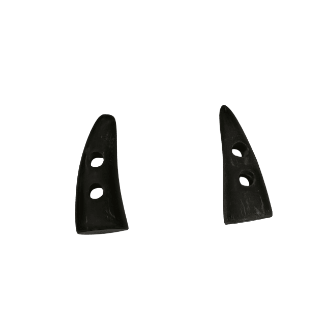 Natural Buffalo Horn Toggles Buttons 40