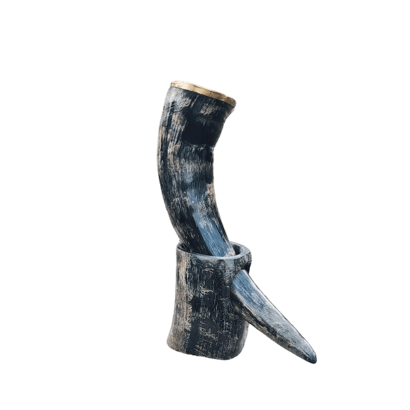 Natural Buffalo Drinking Horn Polished 50