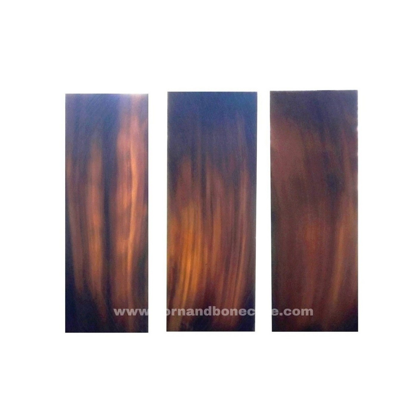 Natural Buffalo Horn Plates 100