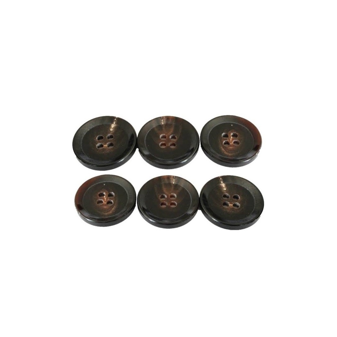  Buffalo Horn Finished Buttons 106