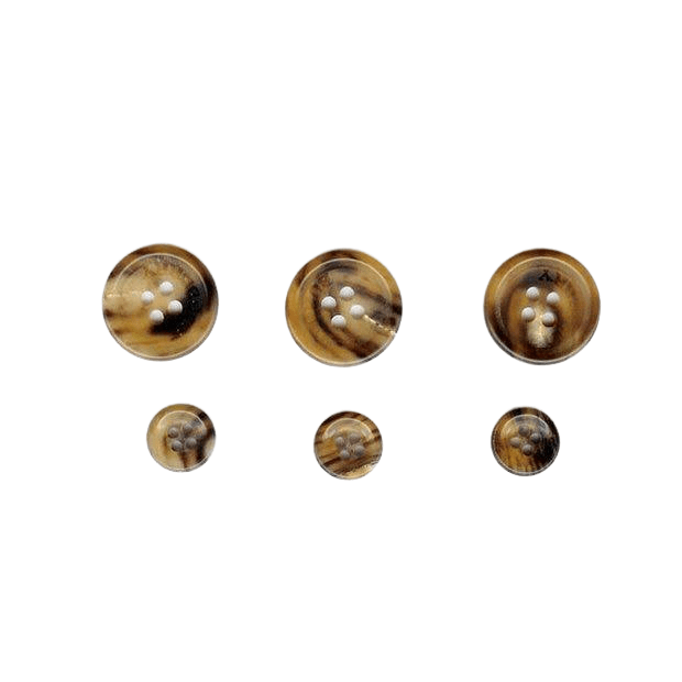 Buffalo Horn Finished Buttons 107