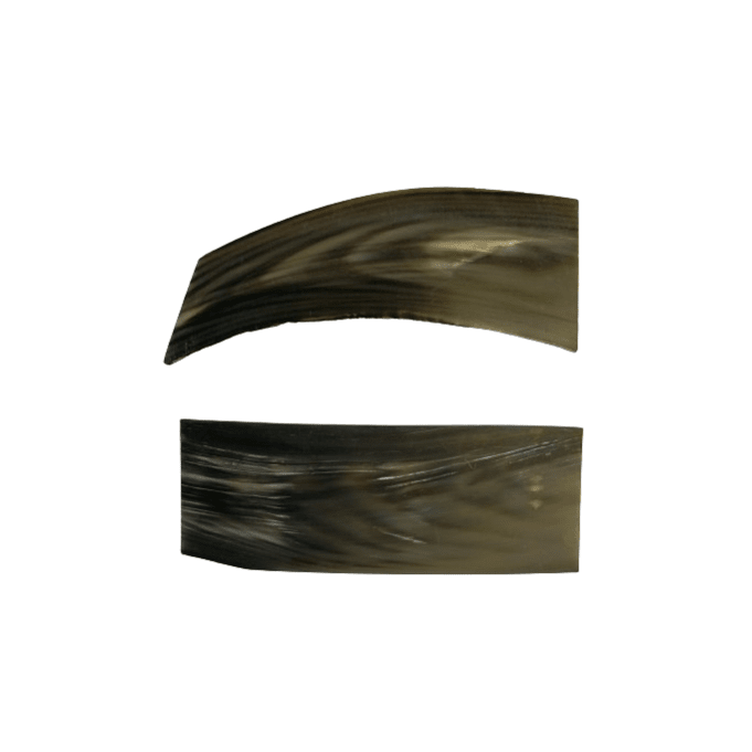  Natural Buffalo Horn Plates 155