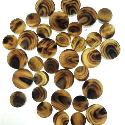 Buffalo Horn Button Blanks 11