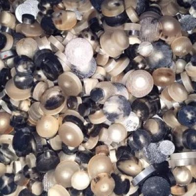 High-Quality Cattle Horn Button Blanks – All Sizes & Lintos Available