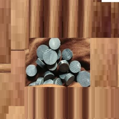 Natural Buffalo Horn Button Blanks 15