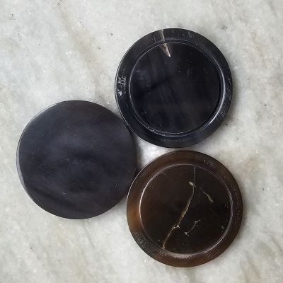 Buffalo Horn Button Blanks 16