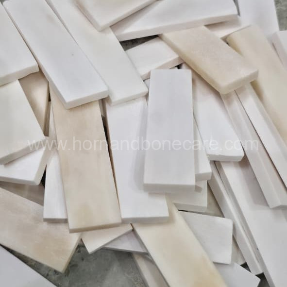 Premium Natural Buffalo Bone Scales for Jewelry Making, Knives & Crafts - Wholesale & Export | India