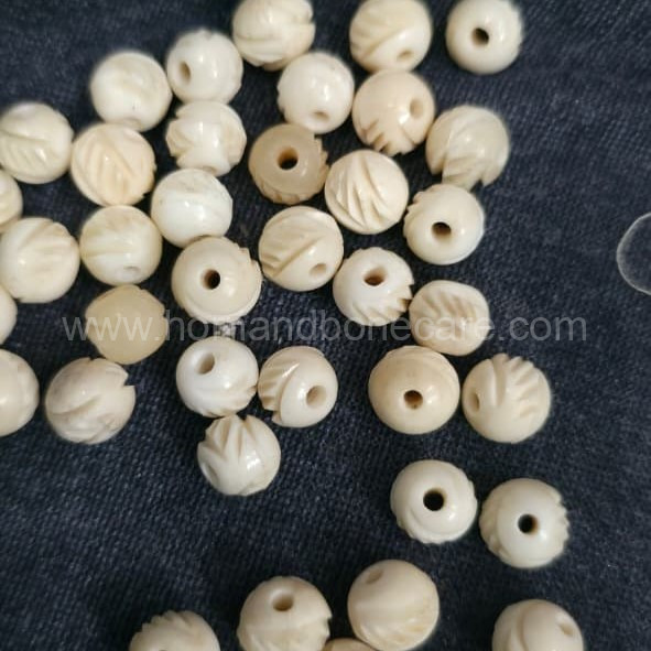 Natural Bone Beads for Fashion Accessories - Wholesale & Export | India
